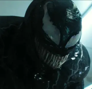 😁 Venom 反英雄, 共生体, 漫威, 反派, 怪物 whatsapp sticker