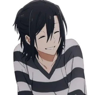 😁 Izumi Miyamura Horimiya Anime, Manga, Charakter, Lächeln, Horimiya, Izumi Miyamura telegram sticker
