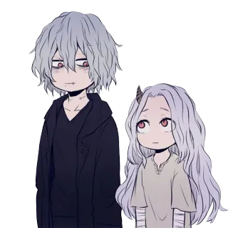 😒 Eri My Hero Academia Аниме, Манга, Моя геройская академия, Эри, Шигараки, Милый, Персонажи whatsapp sticker