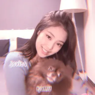 🍼 Jovita, Yami phụ nữ, chó, thú cưng, chân dung, selfie, dễ thương, nụ cười telegram sticker
