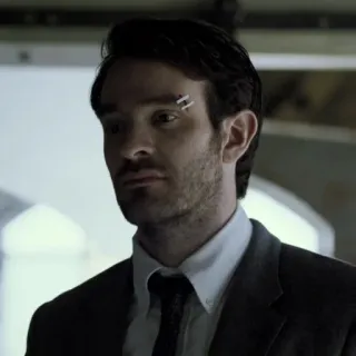 🥊 Matt Murdock Daredevil marvel, avocat, super-héros, netflix, aveugle whatsapp sticker
