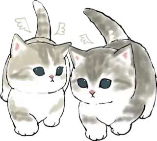 🥨 猫, 子猫, かわいい, 動物 telegram sticker