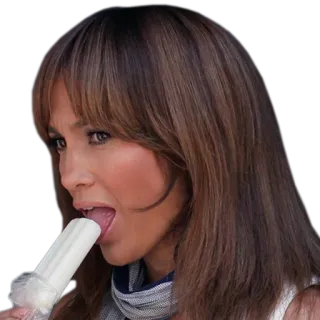 🍦 Jennifer Lopez Jennifer Lopez, celebrity, singer, actress, JLo telegram sticker