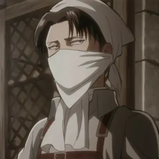 @animecuteth Levi telegram stickers