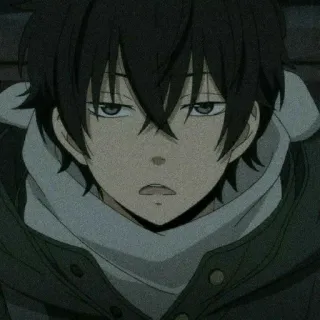 😒 Аниме, Парень, Персонаж, Портрет telegram sticker