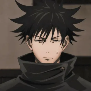 🧊 Megumi Fushiguro Jujutsu Kaisen อนิเมะ, มังงะ, มหาเวทย์ผนึกมาร, เมงุมิ ฟูชิกุโระ, ผู้ใช้คุณไสย, จริงจัง, ตัวละคร telegram sticker