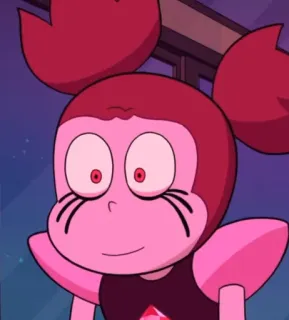 🙂 Spinel Steven Universe cartoon, animation, Spinell, Steven Universe whatsapp sticker