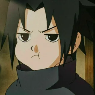 🍥 Sasuke Uchiha Naruto anime, kartun, Sasuke, Uchiha, Naruto, manga, lucu whatsapp sticker