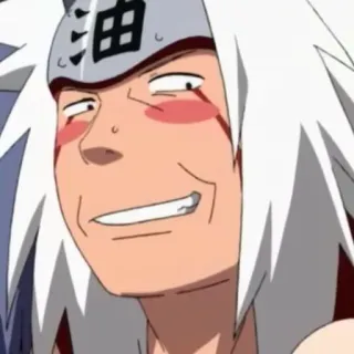 🌪 Jiraiya Naruto 油 Anime, Manga, Jiraiya, Naruto telegram sticker