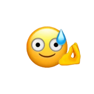 🤌 Emoji, Schweiß, Ausdruck, Geste, Italienisch telegram sticker