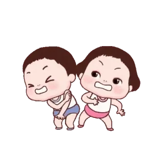 🍭Little friends MOV @Mycute_stickers telegram stickers