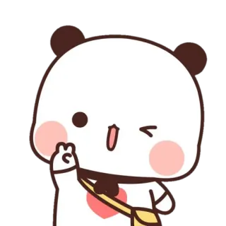 ☺️ Panda, Niedlich, Kawaii, Sticker, Tier, Cartoon telegram sticker