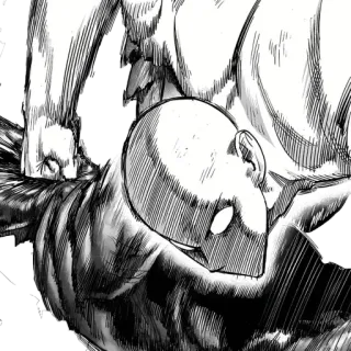💫 Saitama One-Punch Man Anime, Superheld, Manga, One-Punch Man, Punch, Saitama telegram sticker