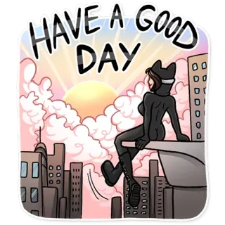 Catwoman ::TgSticker telegram stickers