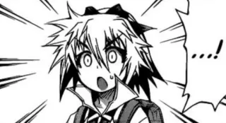 😨 ....! Anime, Manga, Schockiert, Überrascht, Ausdruck telegram sticker