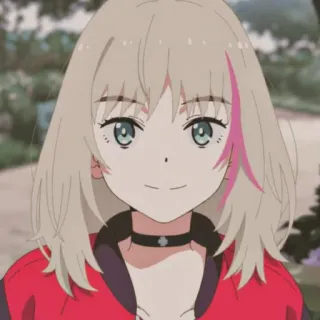 🙂 Anime, Personagem, Desenho animado, Garota whatsapp sticker