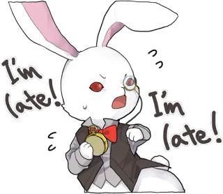 Pom's Alice ENG :: @line_stickers telegram stickers
