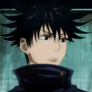 😑 Megumi Fushiguro Jujutsu Kaisen Anime, Manga, Serio, Fushiguro telegram sticker