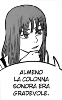 👀 ALMENO LA COLONNA SONORA ERA GRADEVOLE. Manga, Anime, Retrato, Texto, Italiano, Personaje, Cómic whatsapp sticker