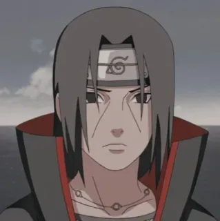 🎼 Itachi Uchiha Naruto итачи, учиха, наруто, аниме, манга, ниндзя, персонаж telegram sticker