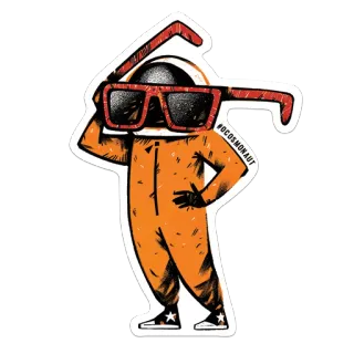 😎 #COSMONAUT astronaut, cosmonaut, sunglasses, space suit, cool, stars whatsapp sticker