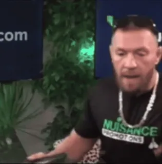 💨 Conor McGregor conor mcgregor, ufc, zawodnik, mma, sport telegram sticker