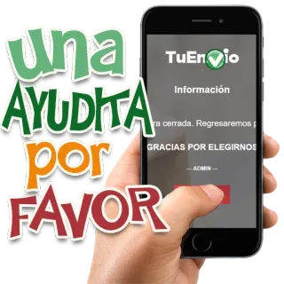 😆 una AYUDITA por FAVOR aiuto, favore, richiesta, spagnolo telegram sticker