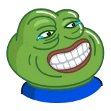😂 Pepe the Frog Pepe, Sapo, Meme, Internet, Desenho animado, Personagem telegram sticker