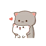 Peach & Goma @PeachLovesGoma telegram stickers