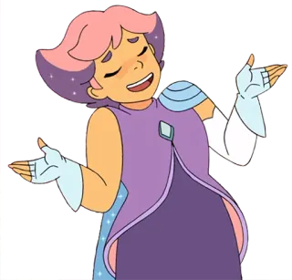 🙄 Glimmer She-Ra and the Princesses of Power Glimmer, She-Ra, Netflix, princess, cartoon telegram sticker