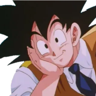 😍 Goku Dragon Ball 애니메이션, 손오공, 드래곤볼, 만화, 사무실 telegram sticker
