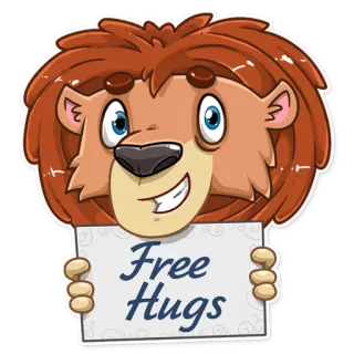 King Leo telegram stickers