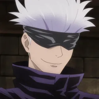 🤍 Satoru Gojo Jujutsu Kaisen Anime, Manga, Zauberer, Gojo, Satoru telegram sticker