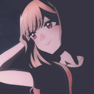 ☺️ Marin Kitagawa My Dress-Up Darling anime, girl, cute, cosplay, marin kitagawa telegram sticker