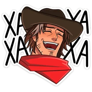 Джон и Хуан @stickers_vk telegram stickers