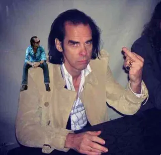 😤 Stinkefinger, Beleidigung, Attitüde, Person, Mann telegram sticker