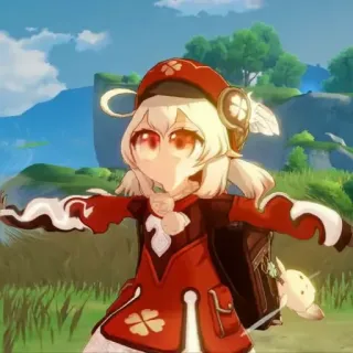 🤪 Klee Genshin Impact anime, game, genshin impact, klee telegram sticker