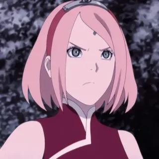 🌸 Sakura Haruno Naruto anime, sakura, ninja, kunochi, naruto telegram sticker