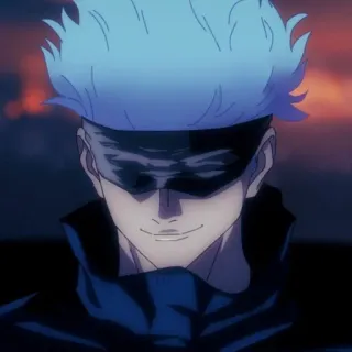 🌟 Gojo Jujutsu Kaisen Gojo, Jujutsu Kaisen, Anime, Personnage, Manga, Satoru Gojo telegram sticker