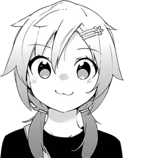 🙂 Anime, Manga, Lindo, Chica, Dibujos animados whatsapp sticker