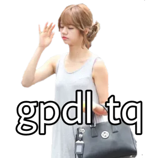 😒 gpdll tq whatsapp sticker