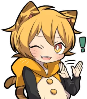 😅 애니메이션, 고양이, 캐릭터, 카와이, 스티커, 귀여운 telegram sticker
