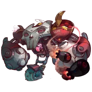 Awesomenauts telegram stickers