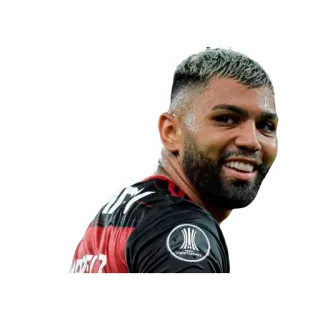 😊 Gabriel Barbosa Footballeur, Athlète, Football, Gabriel Barbosa, Brésilien, Flamengo telegram sticker