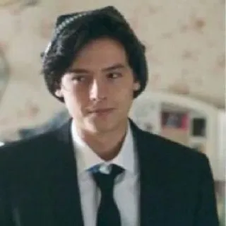 🗝 Jughead Jones Riverdale джагхед, ривердейл, коул спроус, комиксы арчи, сериал, подростковая драма, персонаж telegram sticker