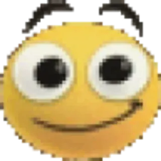 🌟 bee, insect, cartoon, emoji, smiley whatsapp sticker