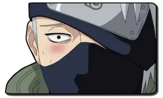 ☺️ Kakashi Hatake Naruto anime, kakashi, hatake, naruto, ninja, manga, character telegram sticker
