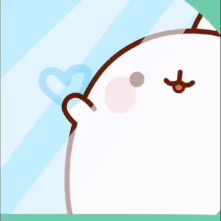 Molang land🐰 by @molangtikel :: @fStikBot whatsapp stickers