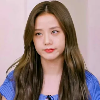 ✨ Jisoo Джису, певица, знаменитость, k-pop, айдол, портрет, женщина whatsapp sticker