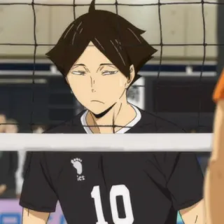 🥜 10 Anime, Voleibol, Personaje, Dibujos animados whatsapp sticker